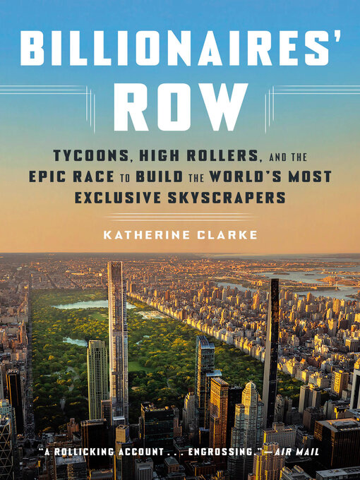 Title details for Billionaires' Row by Katherine Clarke - Wait list